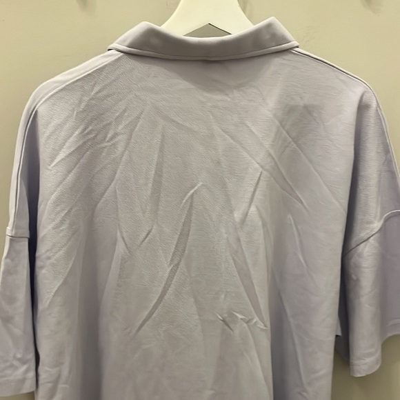 ASOS 4505 Mens Polo Shirt NWT Oversized Size Large Purple Collar - Picture 7 of 14